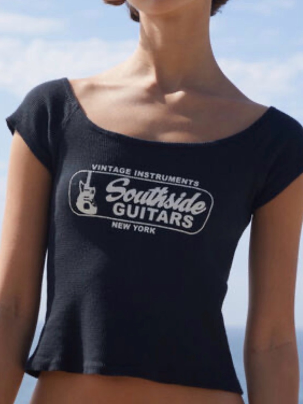 Brandy Melville John Galt Off-The-Shoulder Top